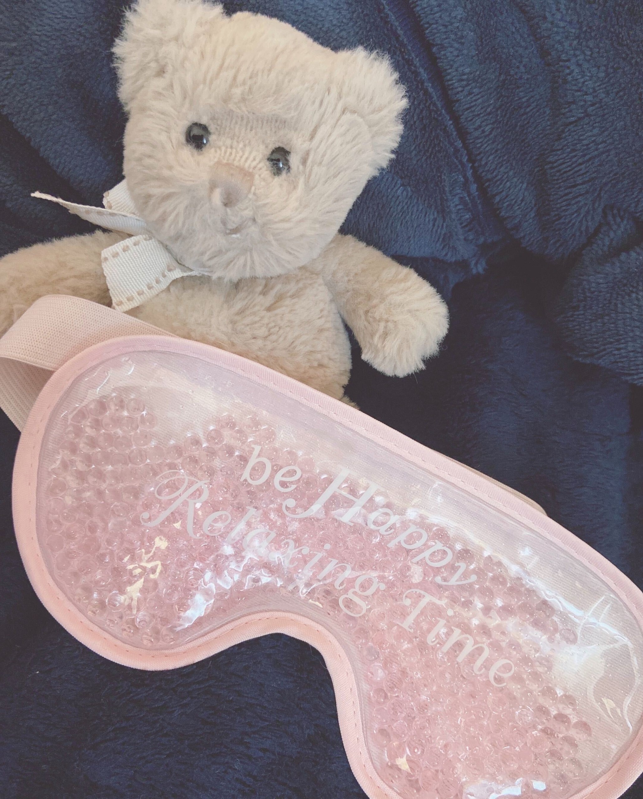 レンジで温めるアイマスク