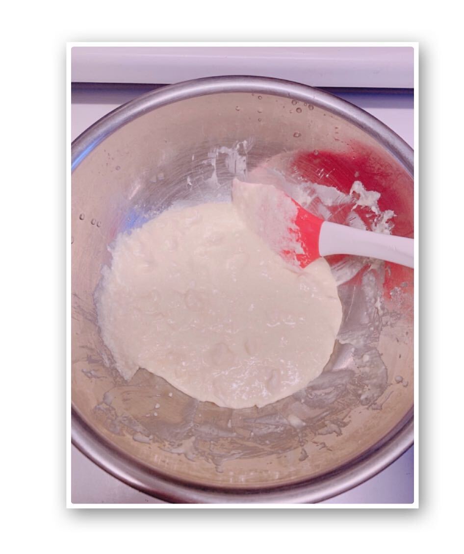 材料混ぜ合わせた写真