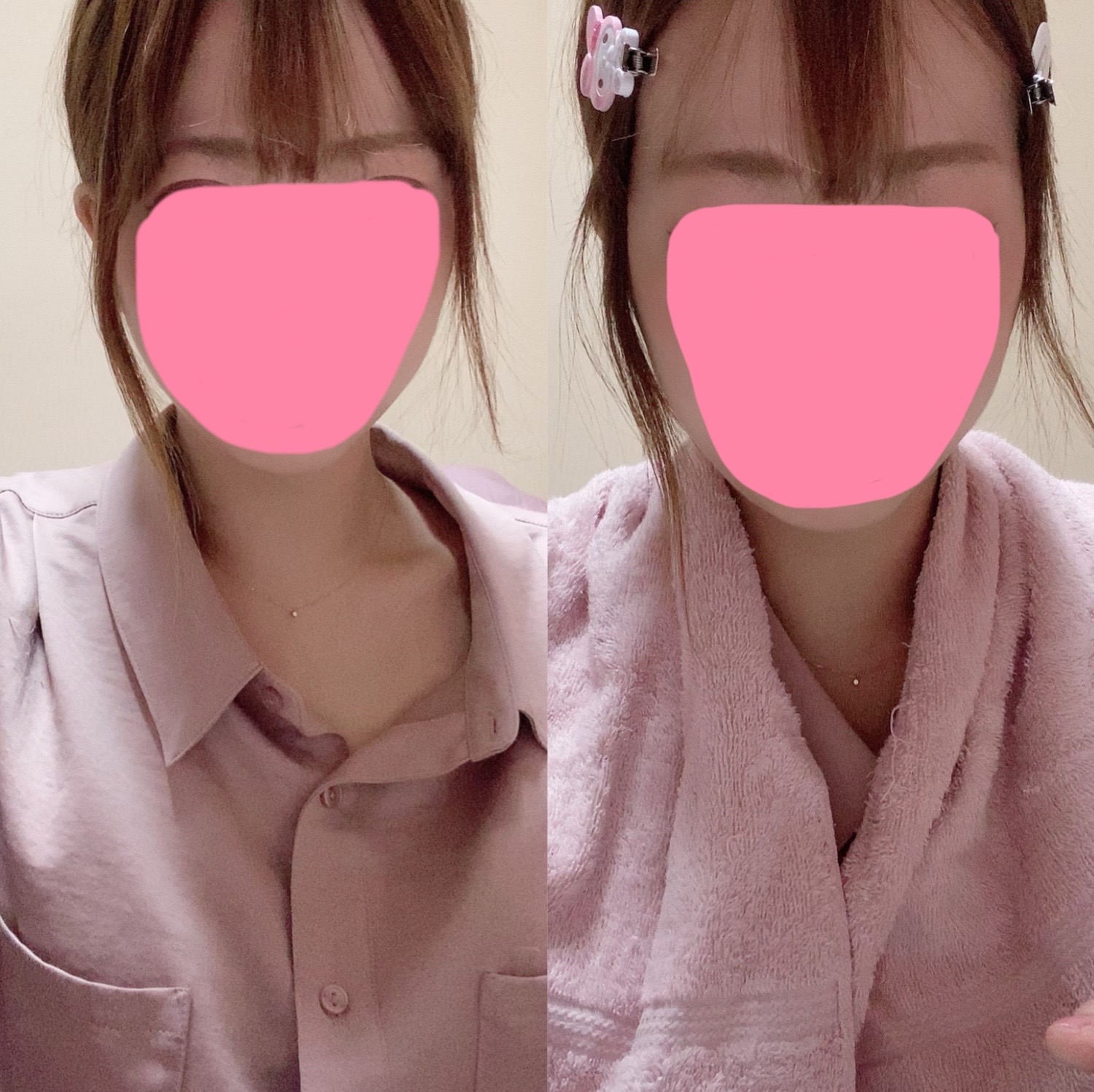 前髪 ブロッキング