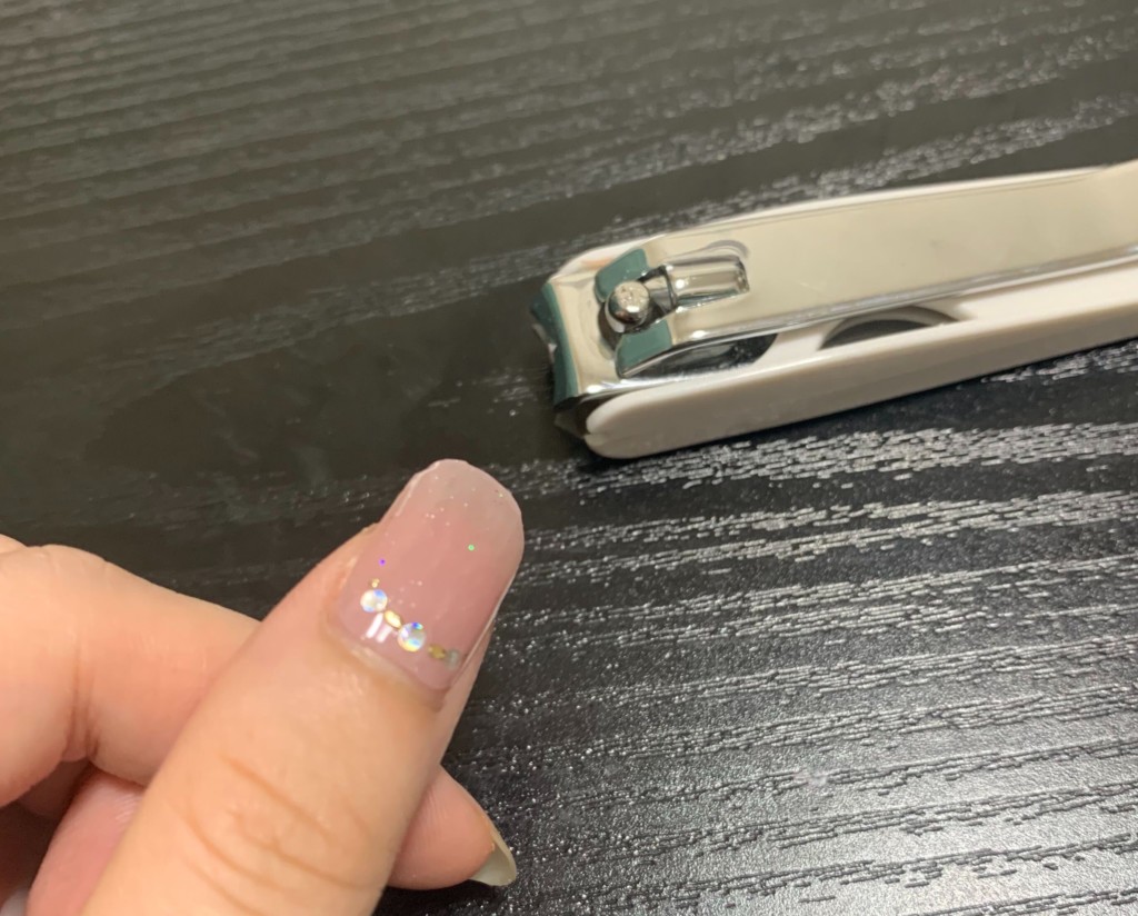 ネイルシール　貼り方